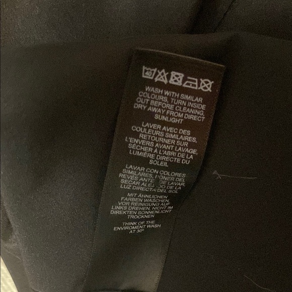 Black & White Style Daisy floral ASOS  Cinch  Top Size 18 Long Sleeve Dress - Picture 8 of 9